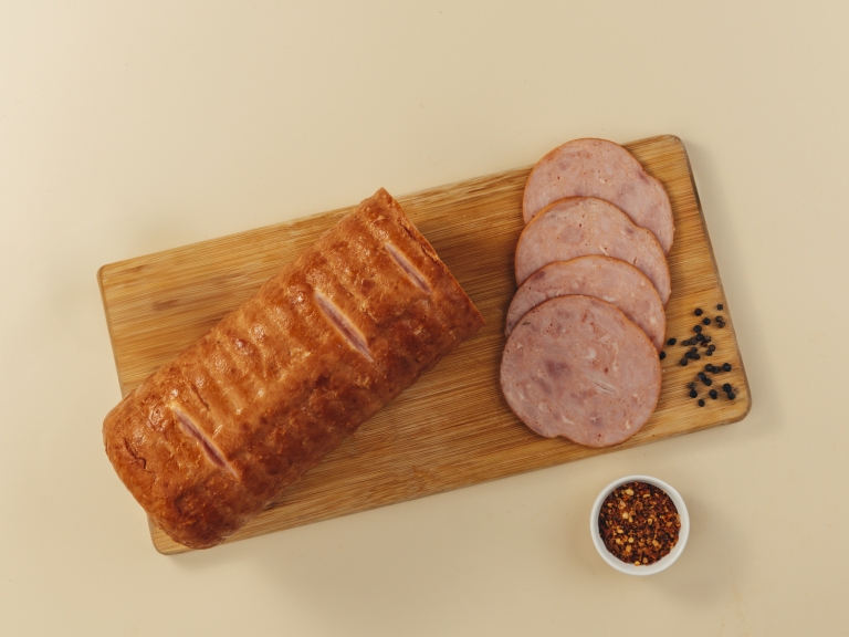 დაპრესილი (ბუნებრივ გარსაცმში)