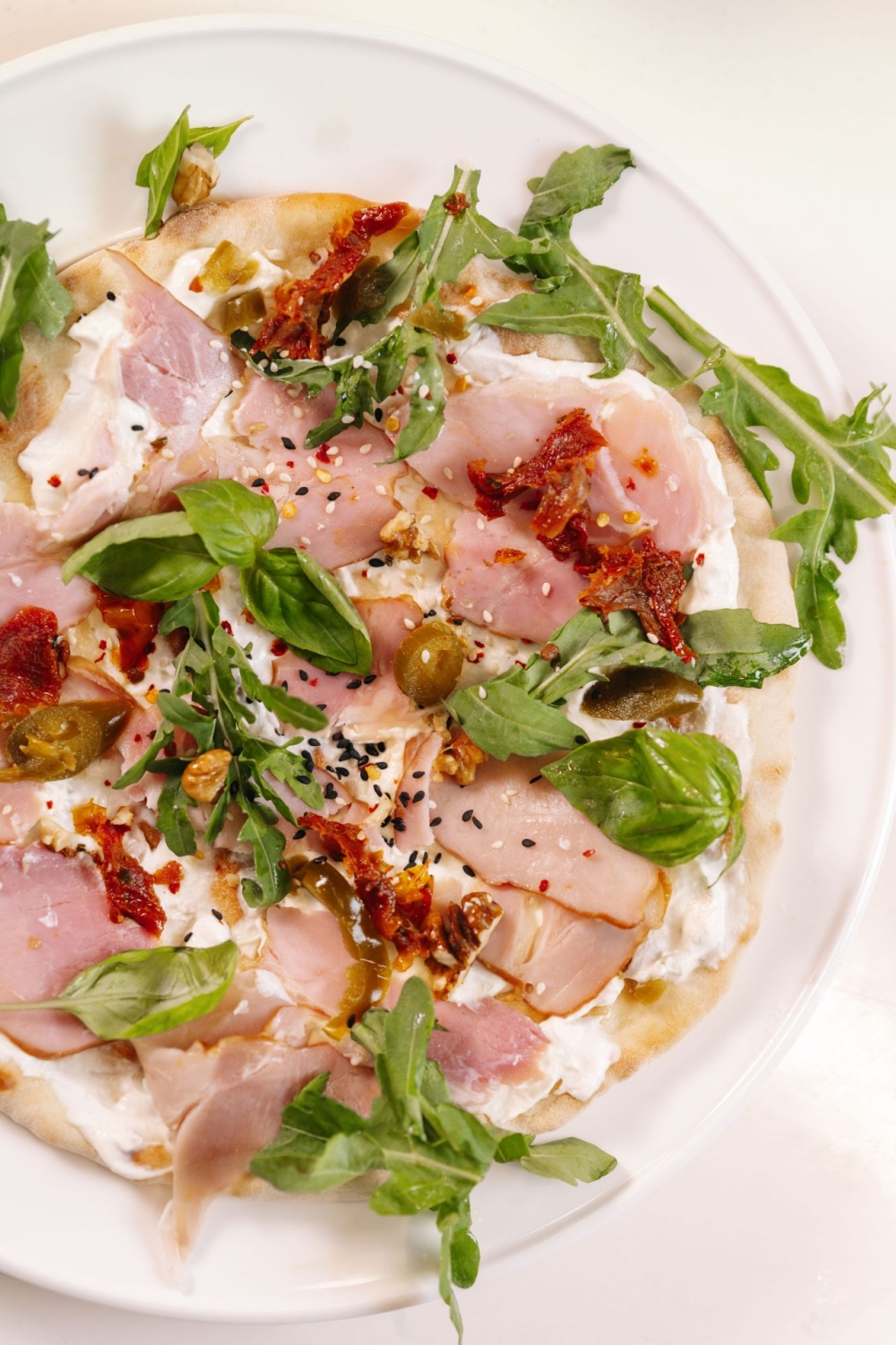 პიცა შაშხითა და კრემყველით