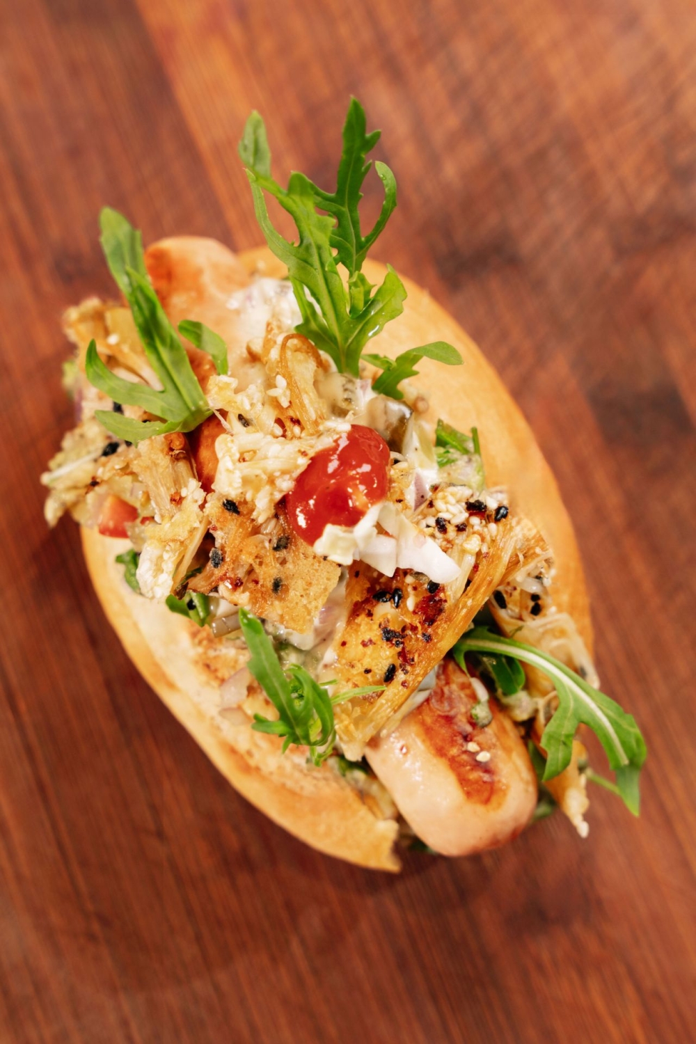 ჰოთდოგი ტარტარის სოუსით