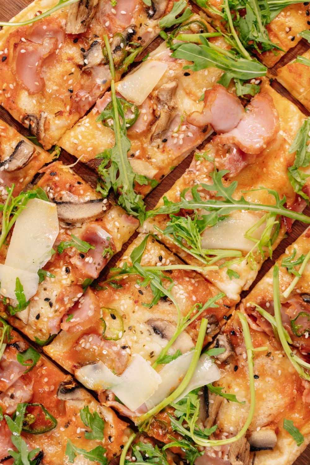 პიცა შაშხითა და სოკოთი