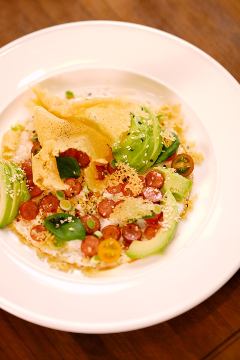 კვერცხი მონადირული სოსისით