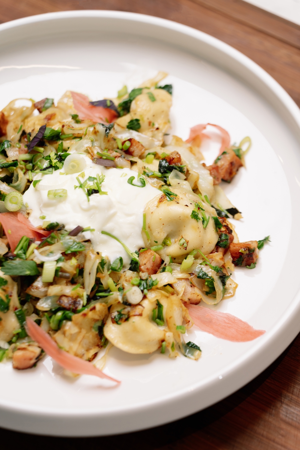 ხორცის პელმენი ბეკონით